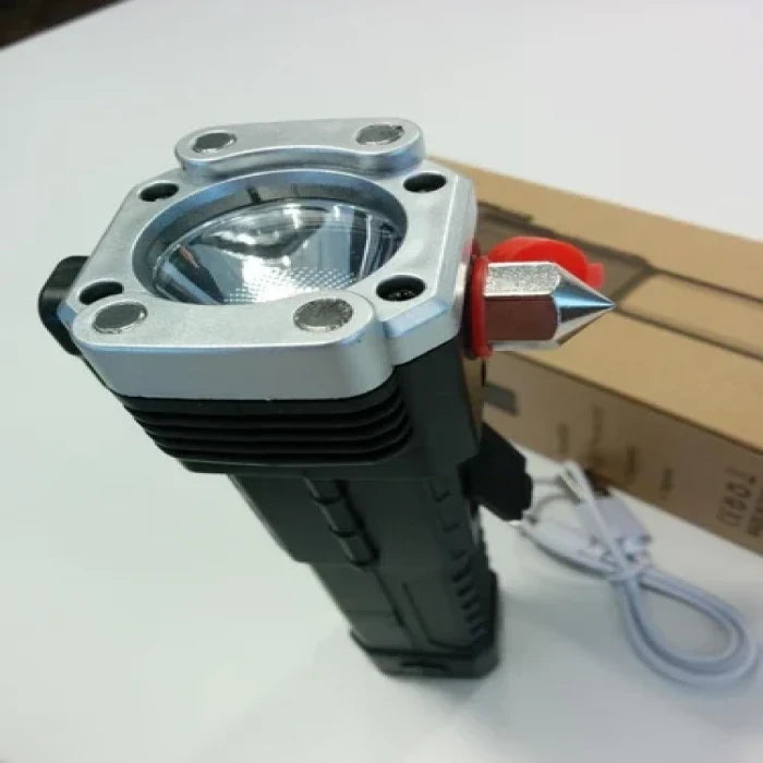 Plastic Rechargeable LED 3W Torch