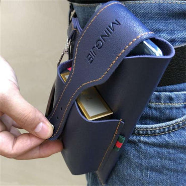 Retro Belt Waist Fashionable Bag (Blue)