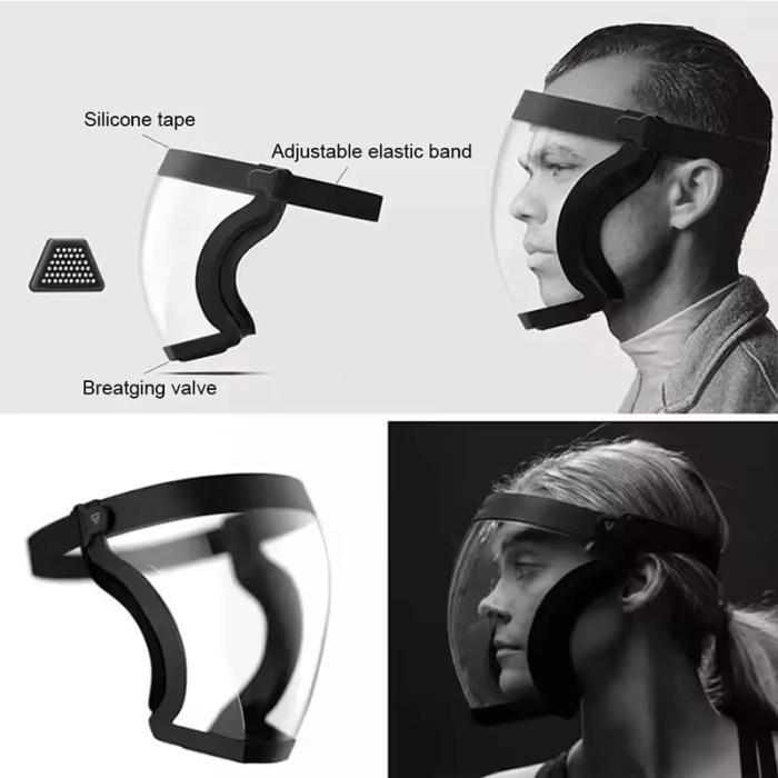 Full Face Safety Shield with Filter