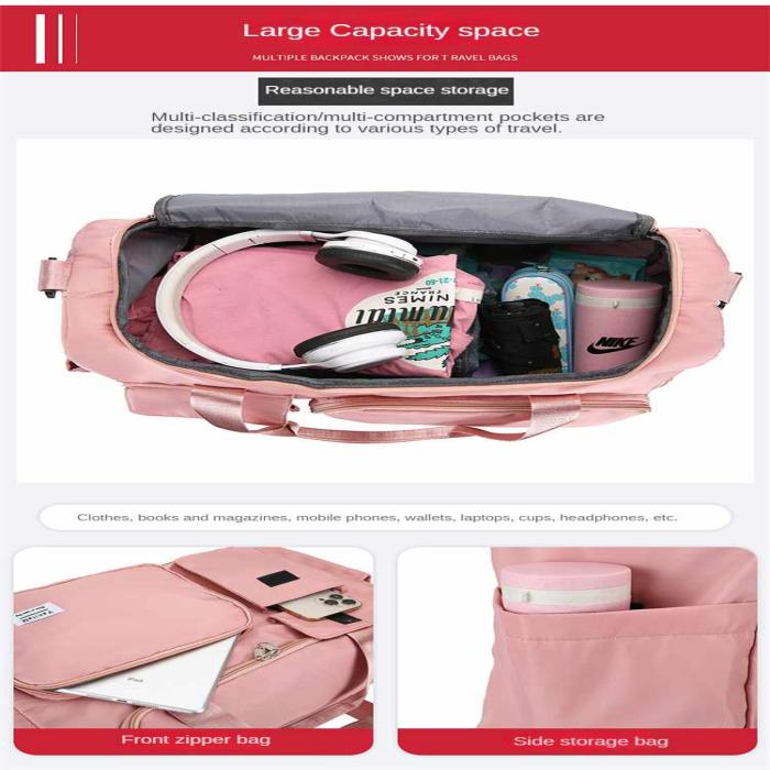 Fashionable Large Capacity Travel & Gym Bag