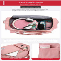 Fashionable Large Capacity Travel & Gym Bag