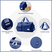 Fashionable Large Capacity Travel & Gym Bag
