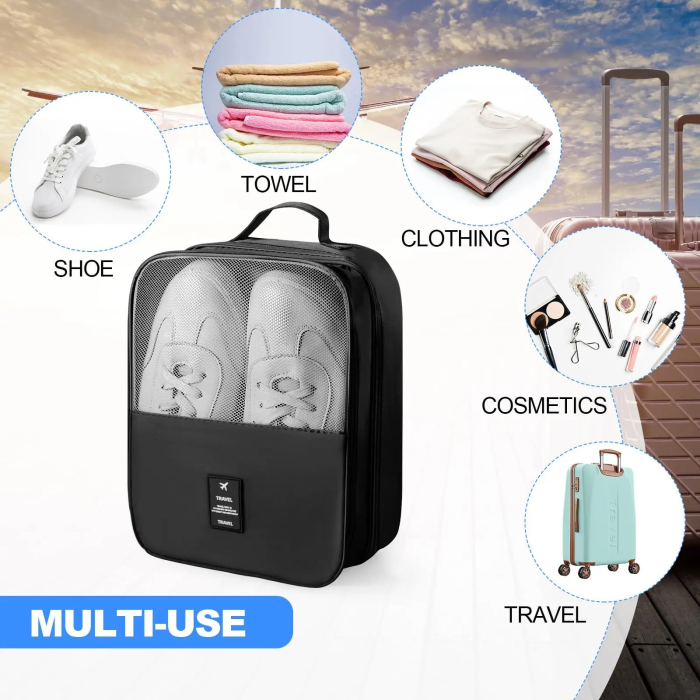 Waterproof Shoe Bags for Travel Bag for Packing Portable Shoe Cubes